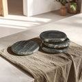 Marmore Set of 4 Grey Marble Round Coasters - Joe’s Haven