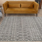 Moroccan Grey Shaggy Rug | 1010 - Joe’s Haven