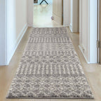 Moroccan Grey Shaggy Rug | 1010 - Joe’s Haven