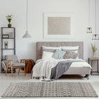 Moroccan Grey Shaggy Rug | 1010 - Joe’s Haven