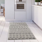 Moroccan Grey Shaggy Rug | 1010 - Joe’s Haven