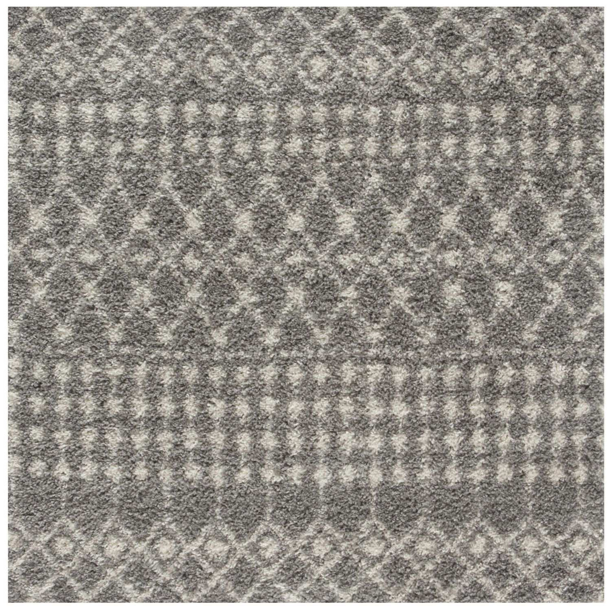 Moroccan Grey Shaggy Rug | 1010 - Joe’s Haven