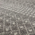 Moroccan Grey Shaggy Rug | 1010 - Joe’s Haven