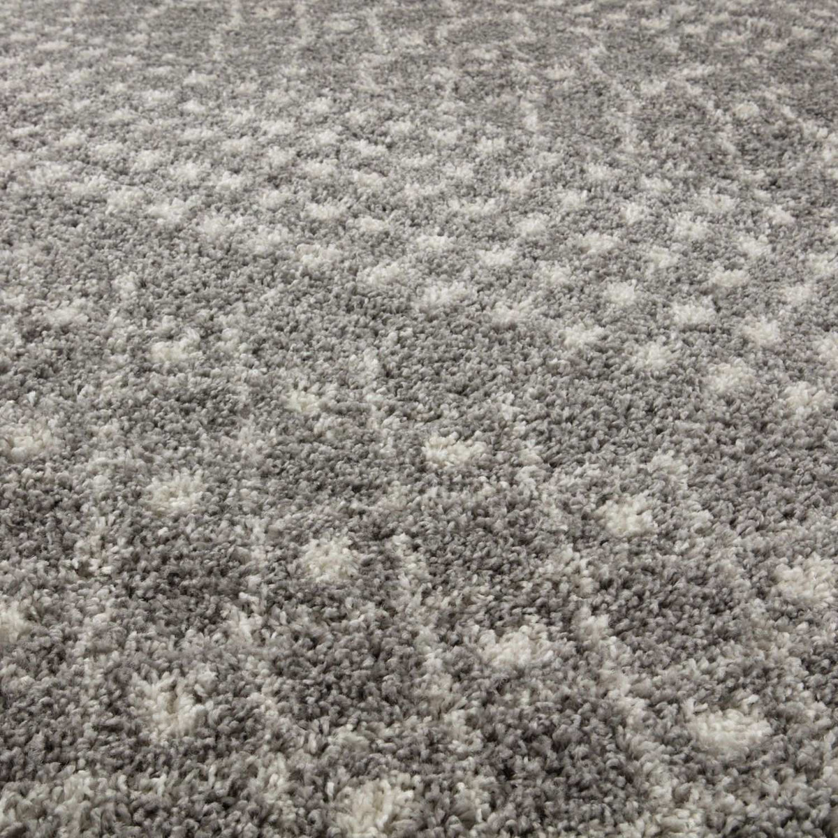 Moroccan Grey Shaggy Rug | 1010 - Joe’s Haven