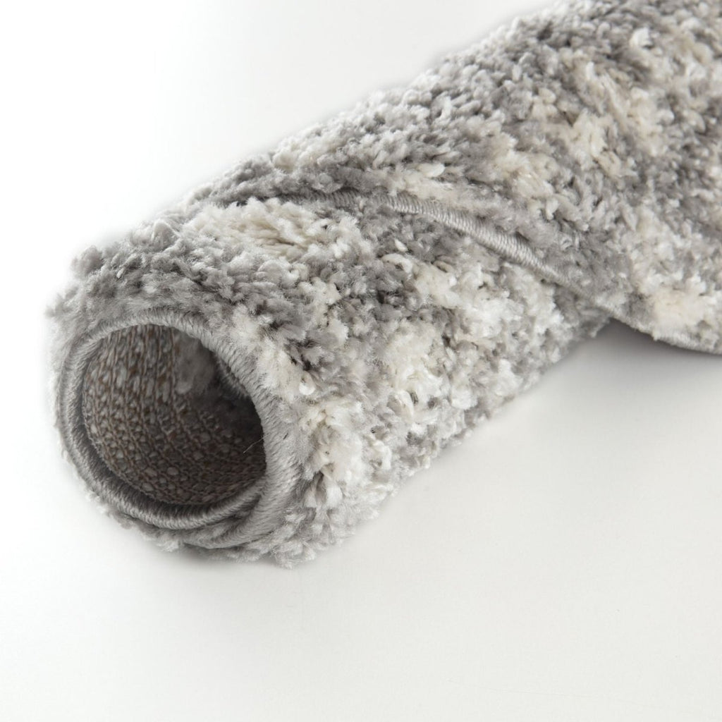 Moroccan Grey Shaggy Rug | 1010 - Joe’s Haven