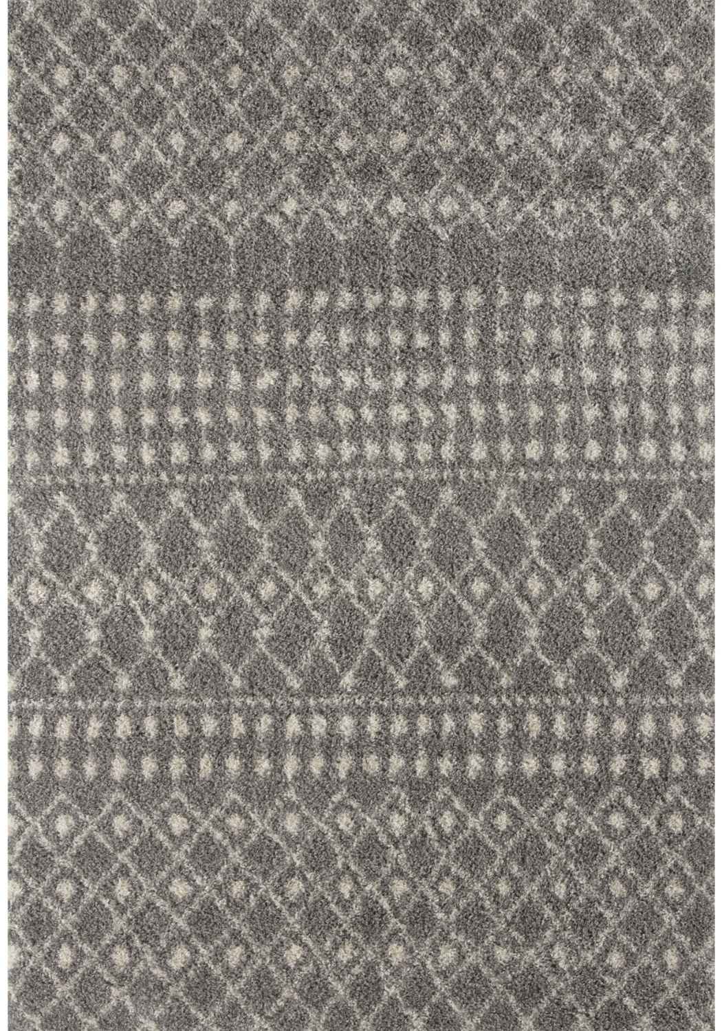 Moroccan Grey Shaggy Rug | 1010 - Joe’s Haven