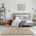 Moroccan Beige Shaggy Rug | 1020 - Joe’s Haven