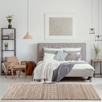 Moroccan Beige Shaggy Rug | 1020 - Joe’s Haven