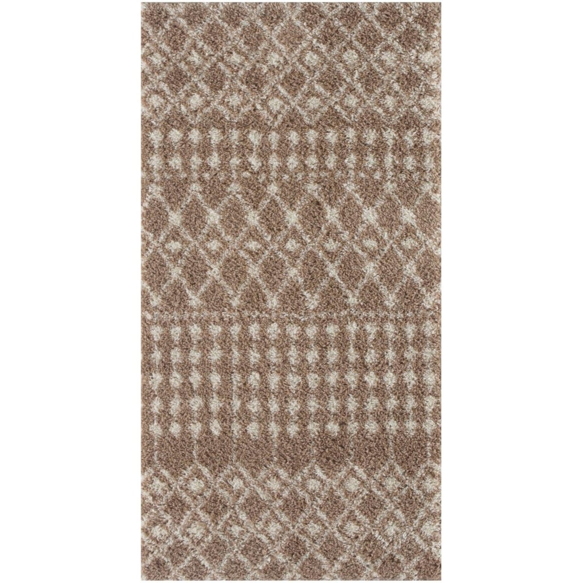 Moroccan Beige Shaggy Rug | 1020 - Joe’s Haven