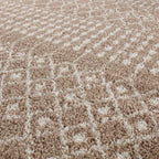 Moroccan Beige Shaggy Rug | 1020 - Joe’s Haven