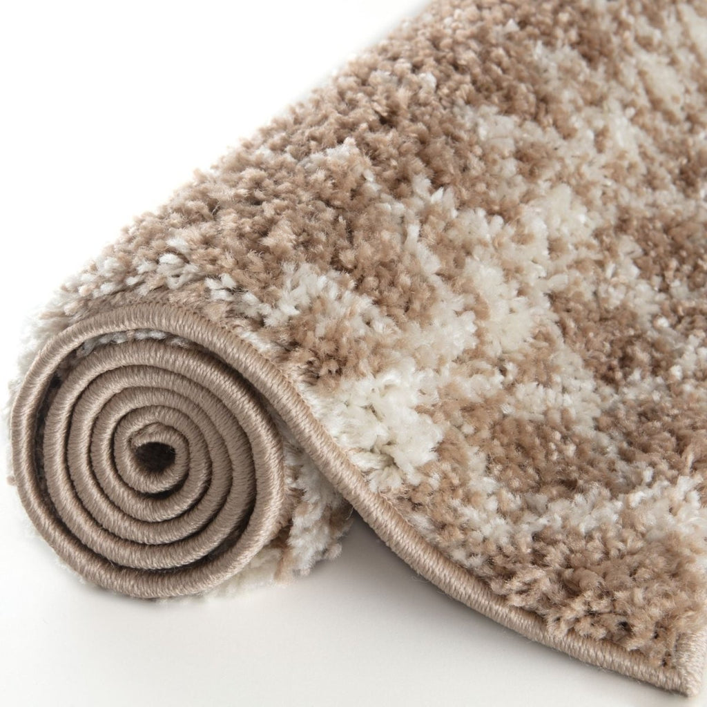 Moroccan Beige Shaggy Rug | 1020 - Joe’s Haven