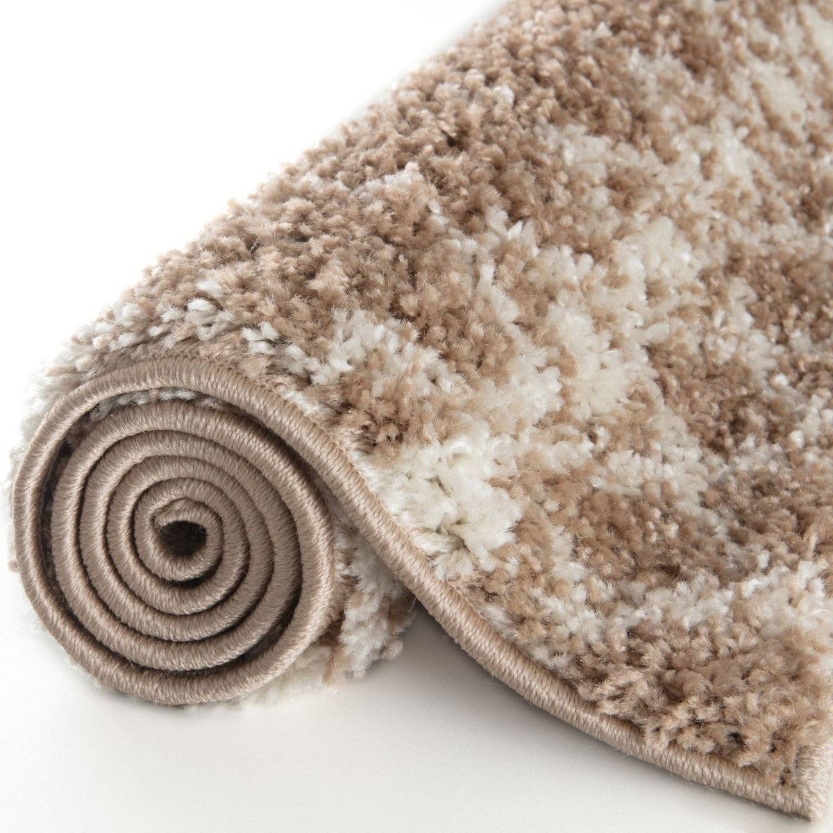Moroccan Beige Shaggy Rug | 1020 - Joe’s Haven