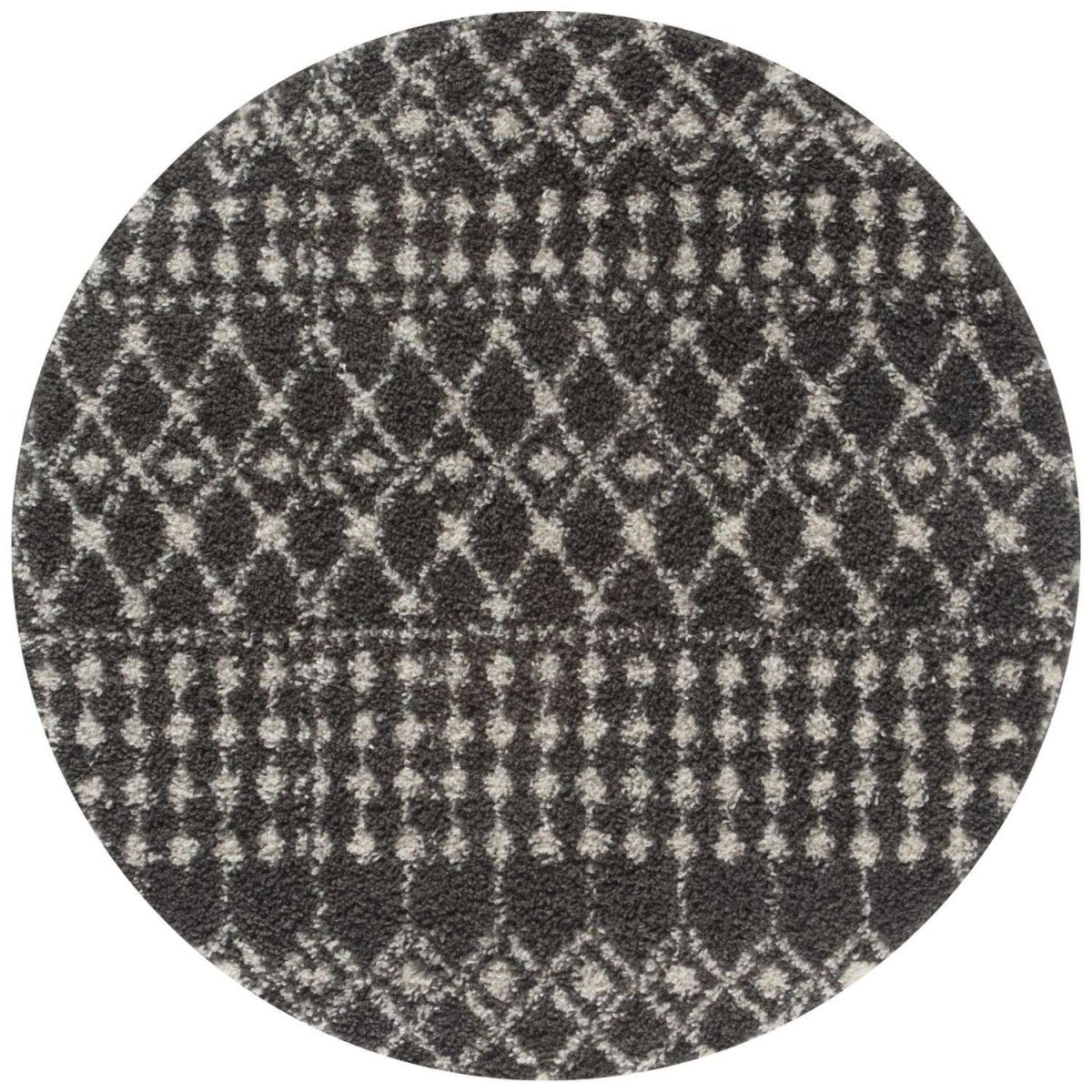 Moroccan Dark Grey Shaggy Rug | 1040 - Joe’s Haven
