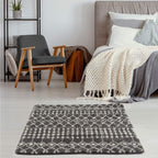 Moroccan Dark Grey Shaggy Rug | 1040 - Joe’s Haven