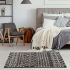 Moroccan Dark Grey Shaggy Rug | 1040 - Joe’s Haven