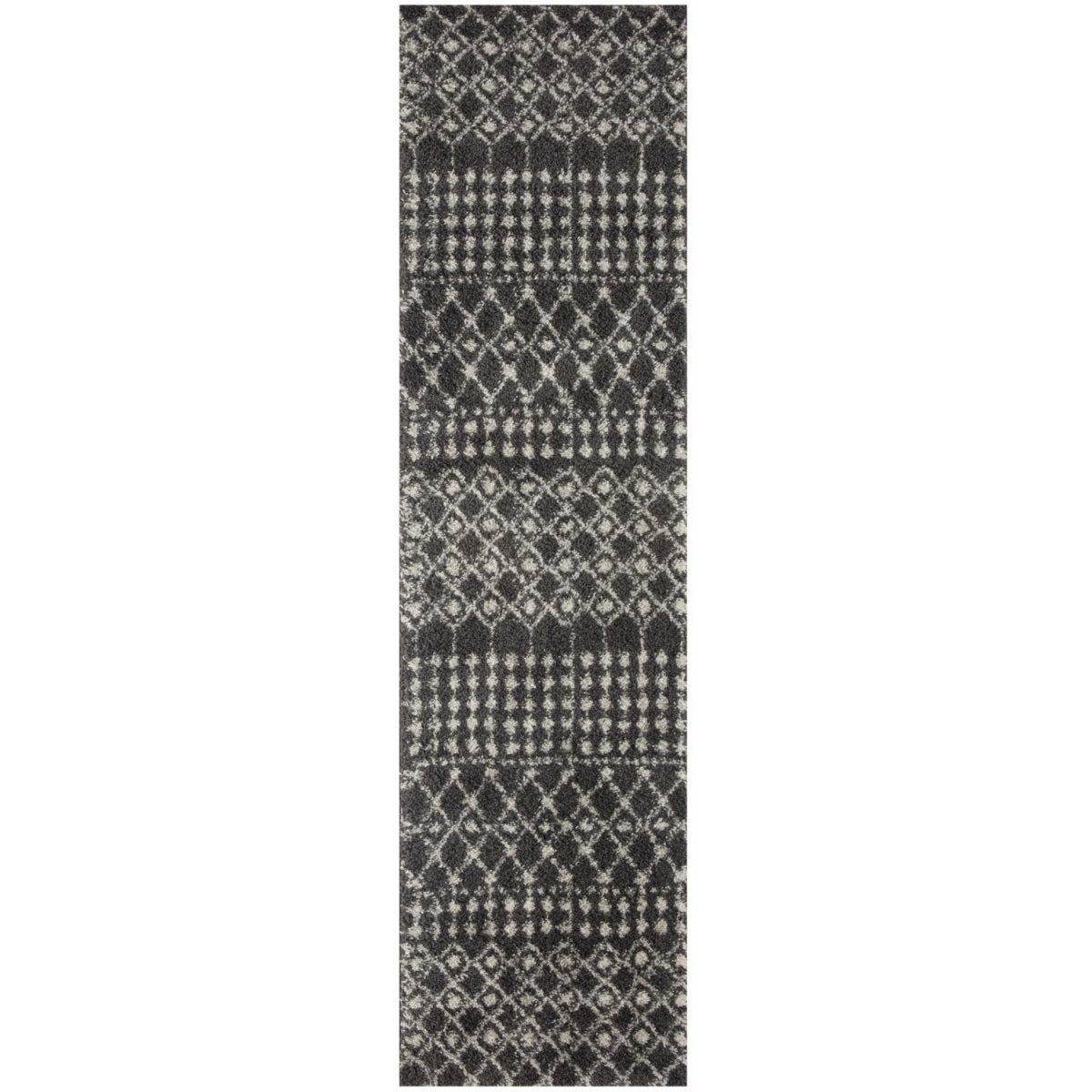 Moroccan Dark Grey Shaggy Rug | 1040 - Joe’s Haven