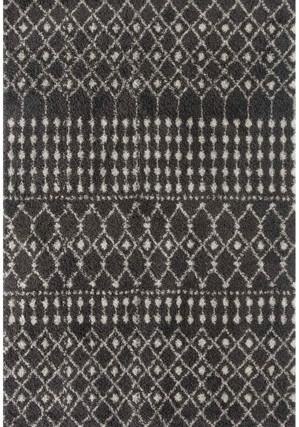 Moroccan Dark Grey Shaggy Rug | 1040 - Joe’s Haven