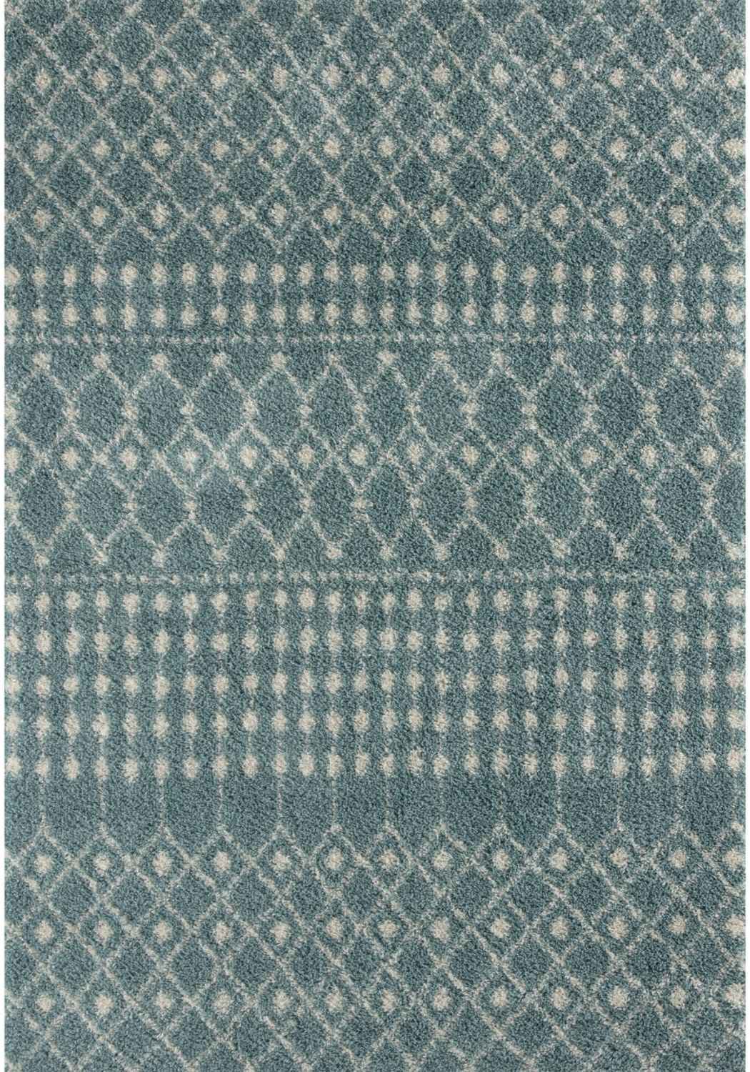 Moroccan Duck Egg Blue Shaggy Rug | 1050 - Joe’s Haven