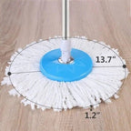 Mop PRO 360° Spin Mop and Bucket Set - Includes 2 Cloths