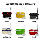 Mop PRO 360° Spin Mop and Bucket Set - Includes 2 Cloths