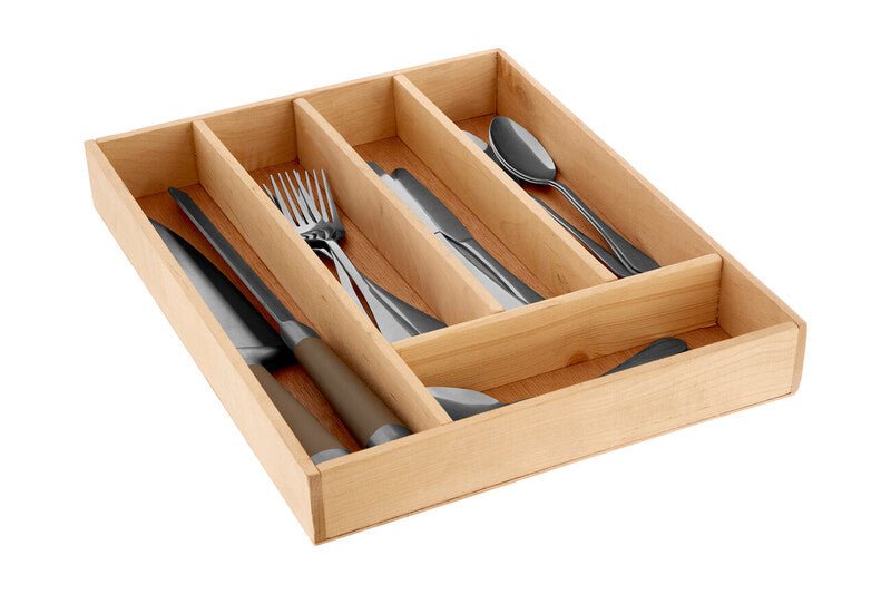 Birchwood 5 Compartment Cutlery Tray - Joe’s Haven