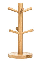 Soka Rubber wood 6 Cup Mug Tree - Joe’s Haven