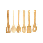 Aleki 6Pc Bamboo Kitchen Utensil Set - Joe’s Haven