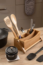 Aleki Bamboo Utensil Or Cutlery Holder - Joe’s Haven