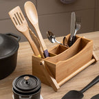 Aleki Bamboo Utensil Or Cutlery Holder - Joe’s Haven