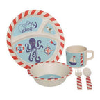 Eden Kids 5 Piece Pirate Bamboo Dinner Set - Joe’s Haven
