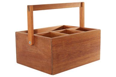 Socorro Acacia Cutlery Caddy - Joe’s Haven