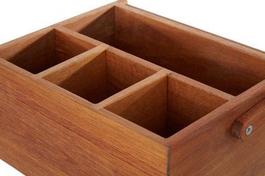 Socorro Acacia Cutlery Caddy - Joe’s Haven