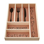 Bessan Wooden Modern Design Cutlery Tray - Joe’s Haven