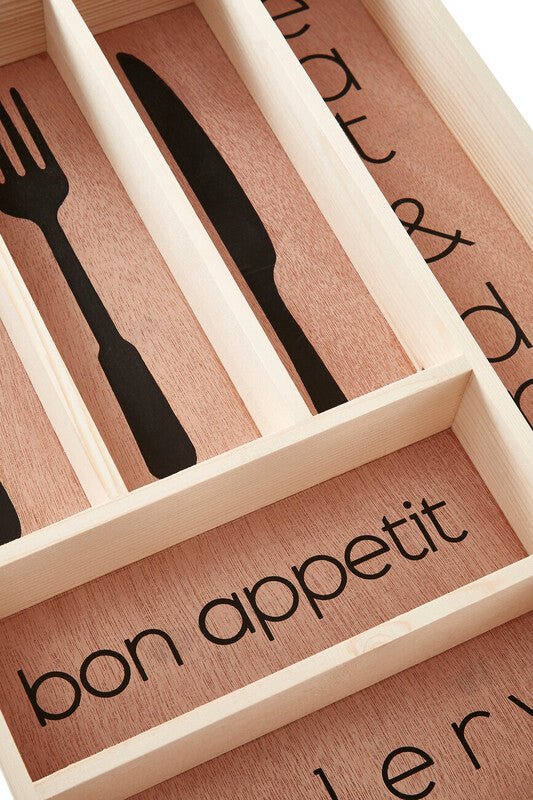 Bessan Wooden Modern Design Cutlery Tray - Joe’s Haven