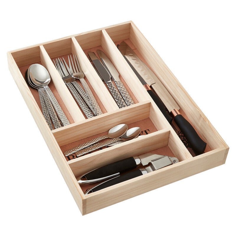 Bessan Wooden Vintage Design Cutlery Tray - Joe’s Haven