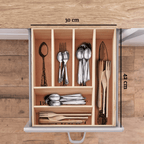 Bessan Wooden Vintage Design Cutlery Tray - Joe’s Haven