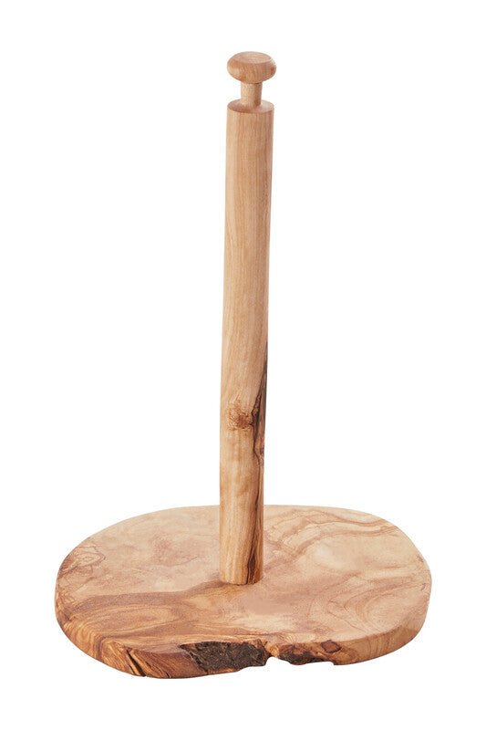 Kora Olive Wood Kitchen Roll Holder - Joe’s Haven
