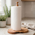 Olive Wood Kitchen Roll Holder | Kora - Joe’s Haven