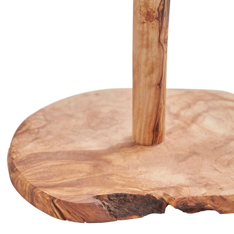 Kora Olive Wood Kitchen Roll Holder - Joe’s Haven
