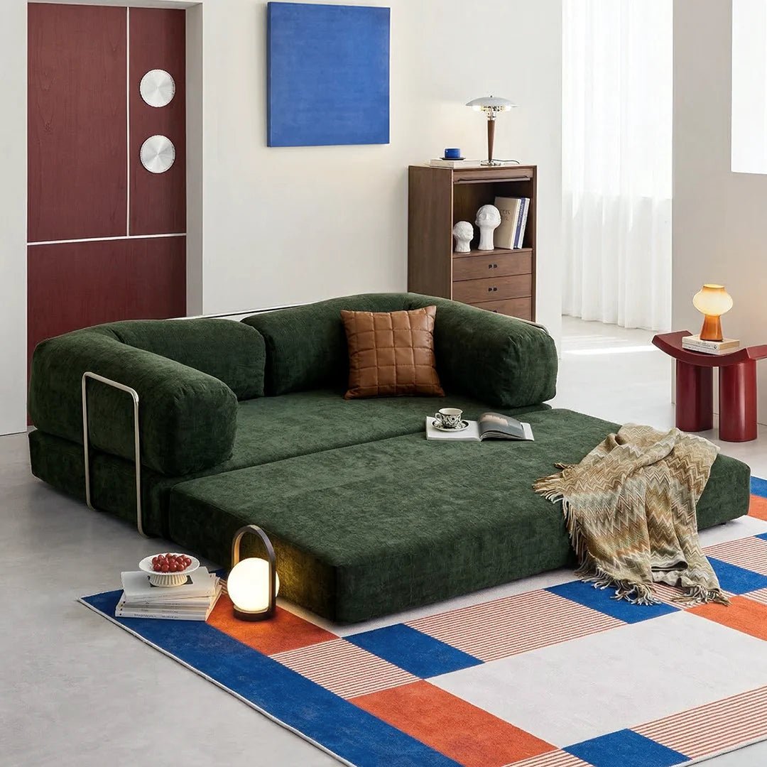 Yamada Foldable Lazy Sofa Bed, Corduroy - Joe’s Haven