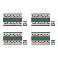 Set Of 4 Candy Apple Placemats And Coasters - Joe’s Haven