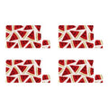 Set Of Four Watermelon Placemats And Coasters - Joe’s Haven