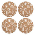 Besa Set Of Four Cork Round Placemats - Joe’s Haven