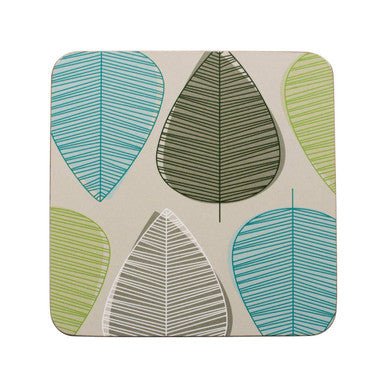 Green Leaf Set Of Four Coasters - Joe’s Haven