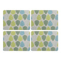 Green Leaf Set Of Four Placemats - Joe’s Haven