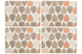 Orange Leaf Set Of Four Placemats - Joe’s Haven