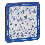 Blue Rose Set Of Four Coasters - Joe’s Haven