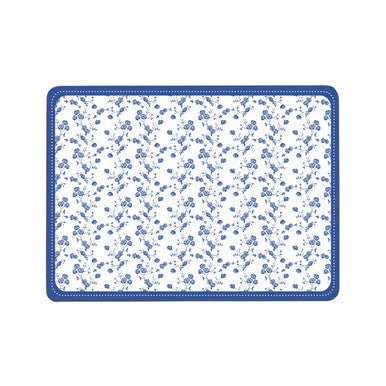 Blue Rose Set Of Four Placemats - Joe’s Haven