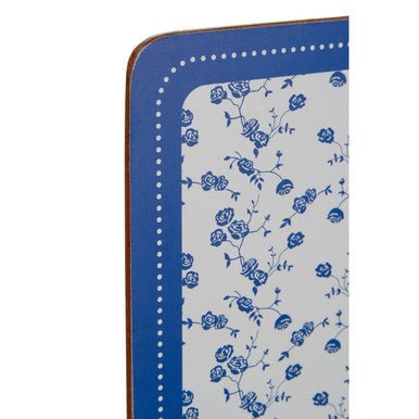 Blue Rose Set Of Four Placemats - Joe’s Haven