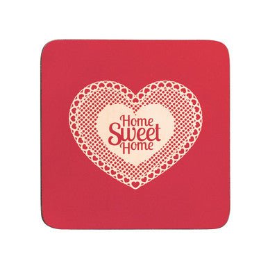 Home Sweet Home Set Of Four Cork Coasters - Joe’s Haven
